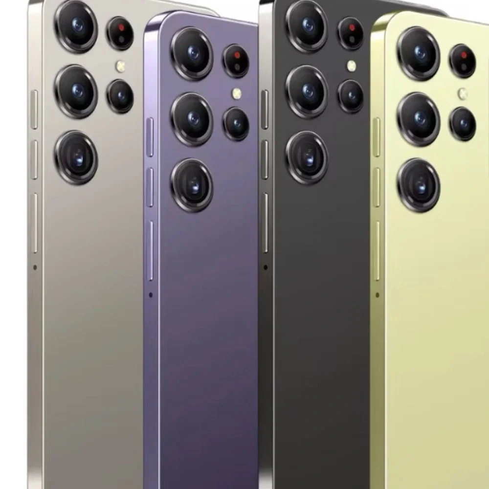 S26 Ultra Gold Smartphone - High-Performance 5G Device